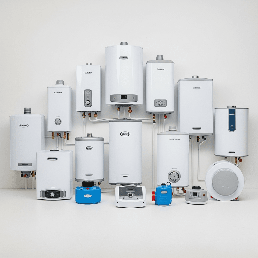 Various types of geysers we repair